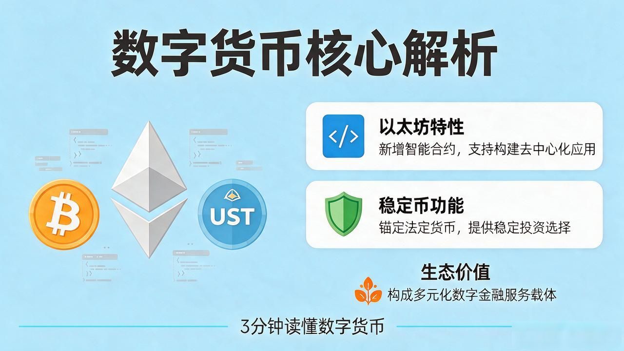 数字货币到底是什么？3分钟让你彻底搞懂数字货币