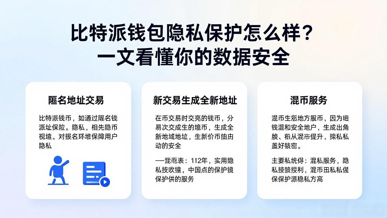比特派钱包隐私保护怎么样？一文看懂你的数据安全