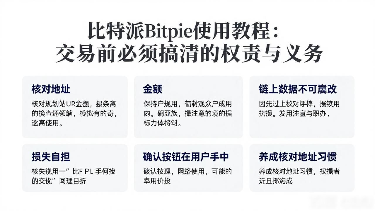 比特派钱包资产管理_比特派钱包使用指南_比特派Bitpie使用教程:参与交易的权责与义务