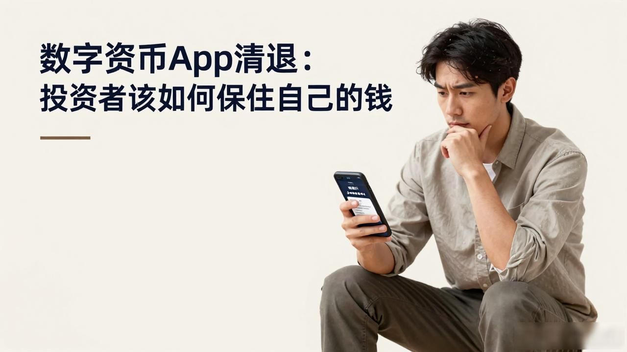 数字货币App清退：投资者该如何保住自己的钱