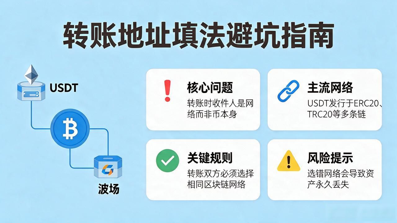 转数字货币时收件人是币本身吗 新手搞懂地址填法避坑