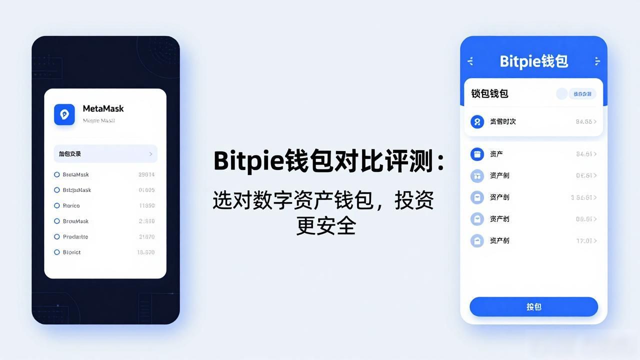 Bitpie钱包对比评测：选对数字资产钱包，投资更安全