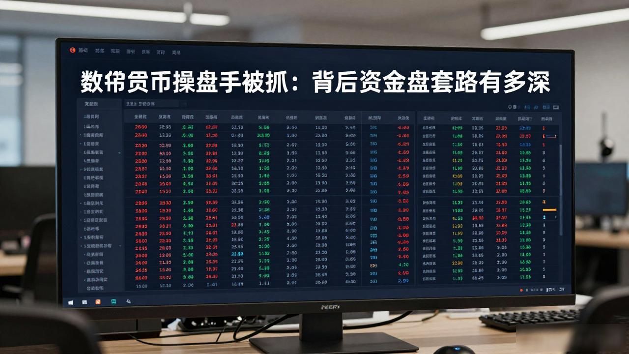 数字货币操盘手被抓：背后资金盘套路有多深