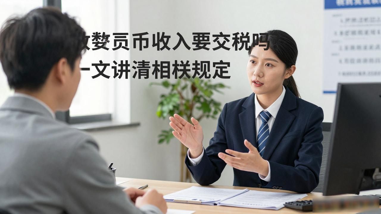 数字货币收入要交税吗？一文讲清相关规定