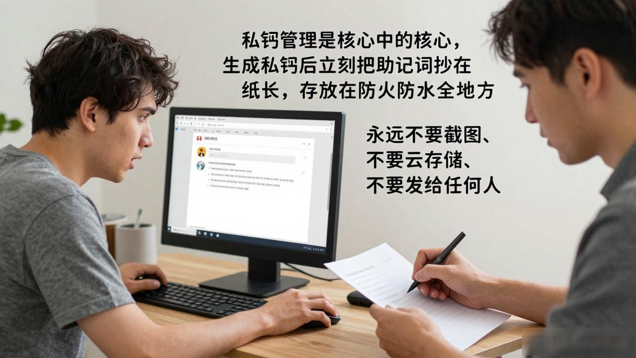 硬盘存数字货币安全吗？老手手把手教你做对