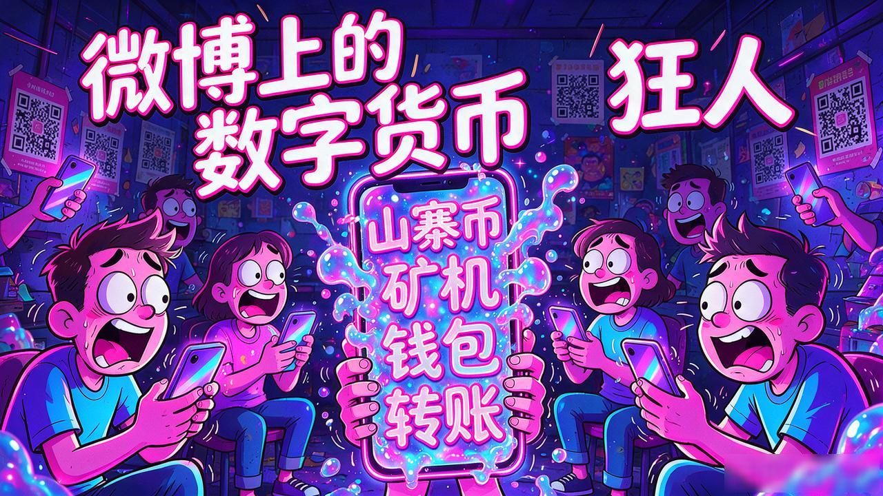 数字货币狂热者_盲目跟风炒币风险_微博数字货币狂人