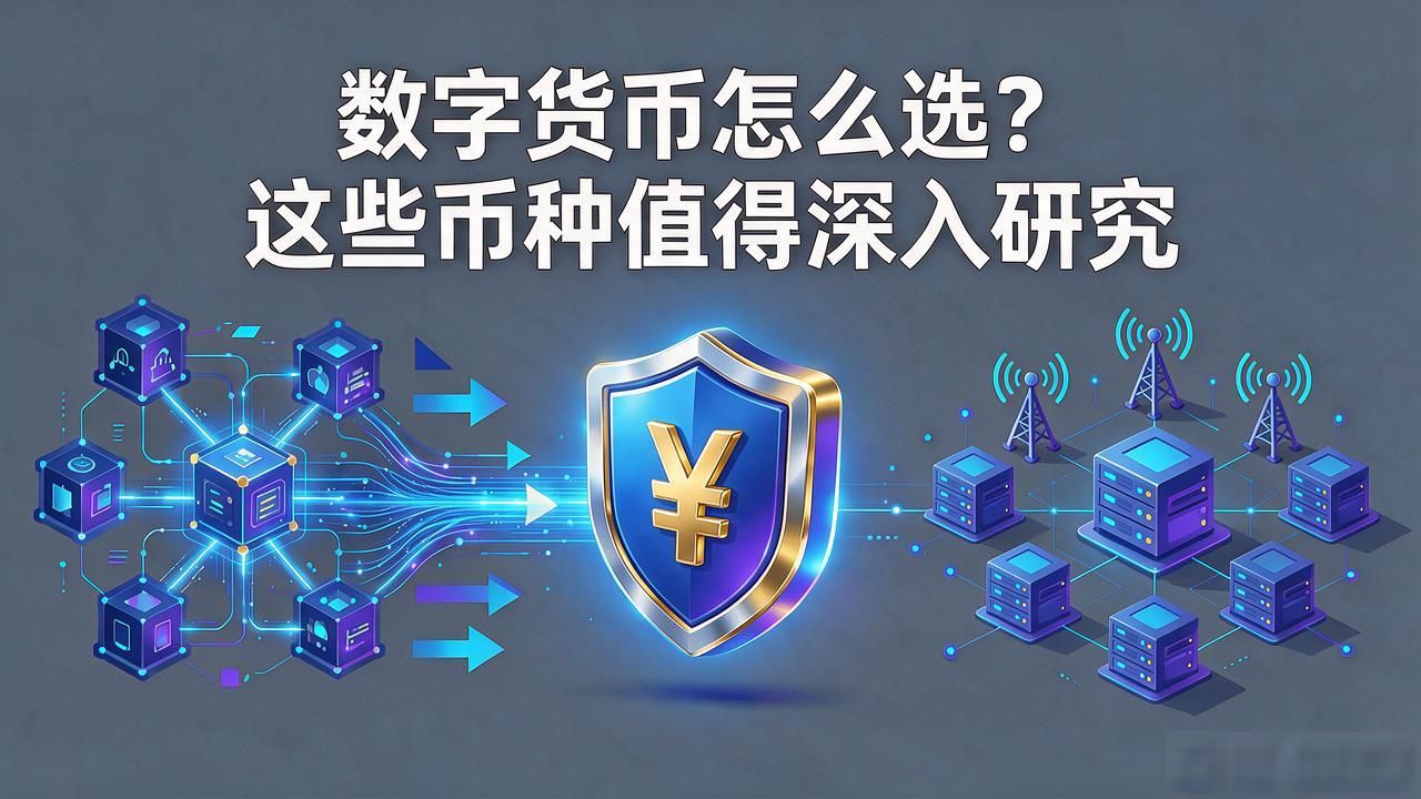数字货币怎么选？这些币种值得深入研究