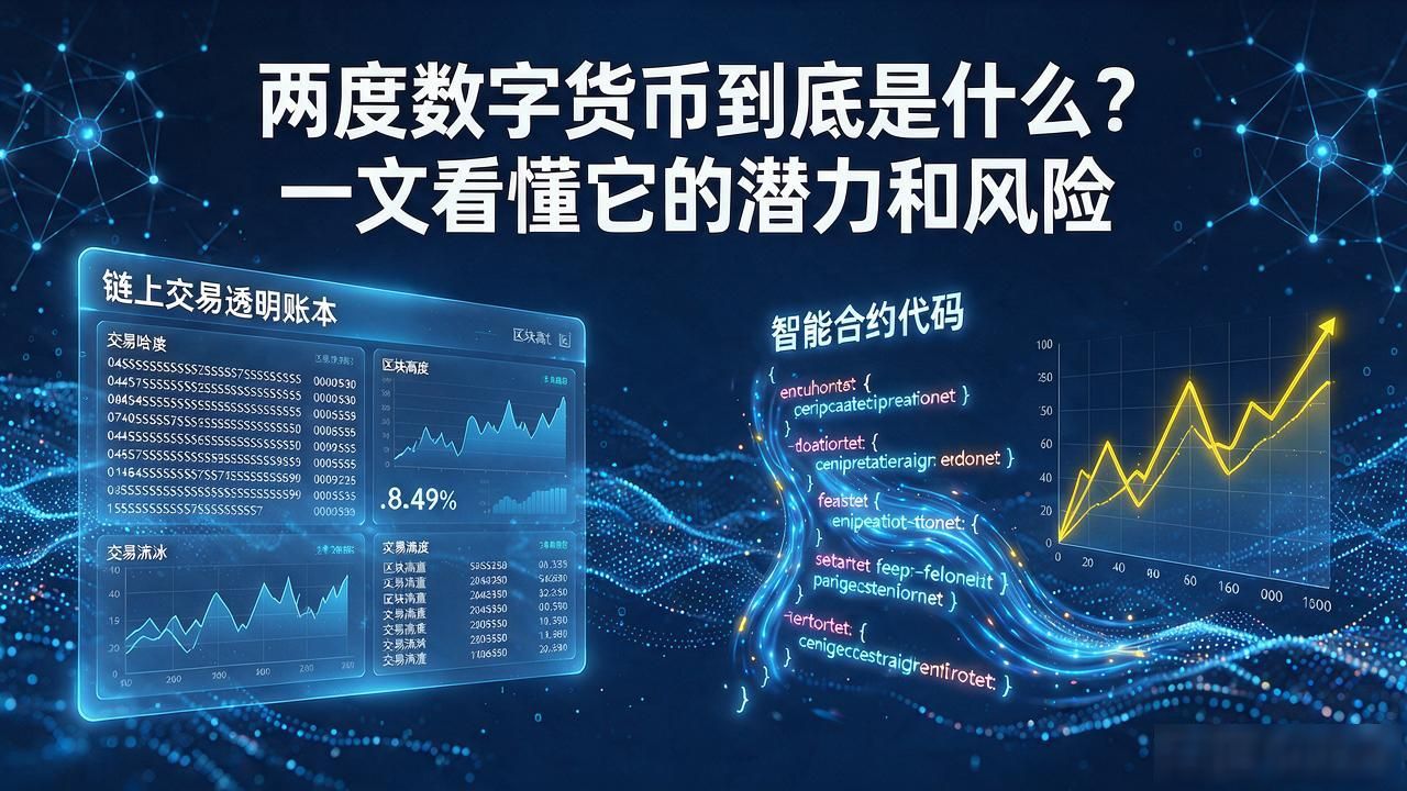 两度数字货币到底是什么？一文看懂它的潜力和风险