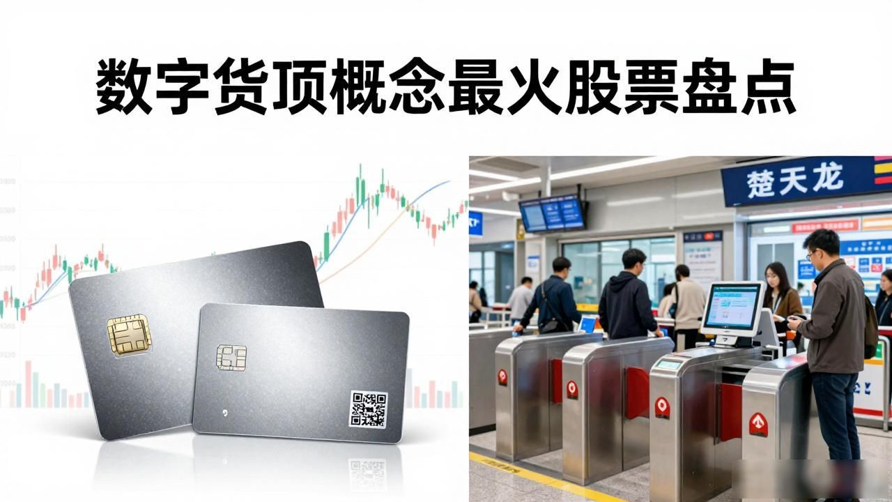 数字货币概念最火股票盘点