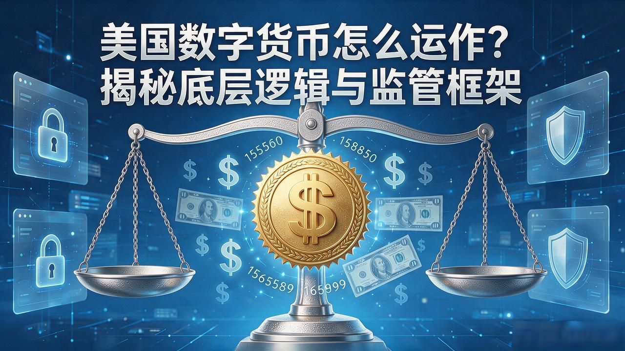 美国数字货币怎么运作？揭秘底层逻辑与监管框架