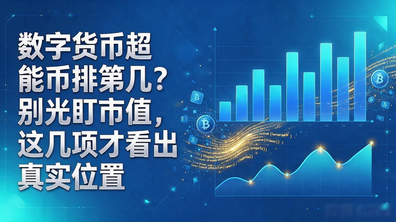 数字货币超能币排第几？别光盯市值，这几项才看出真实位置