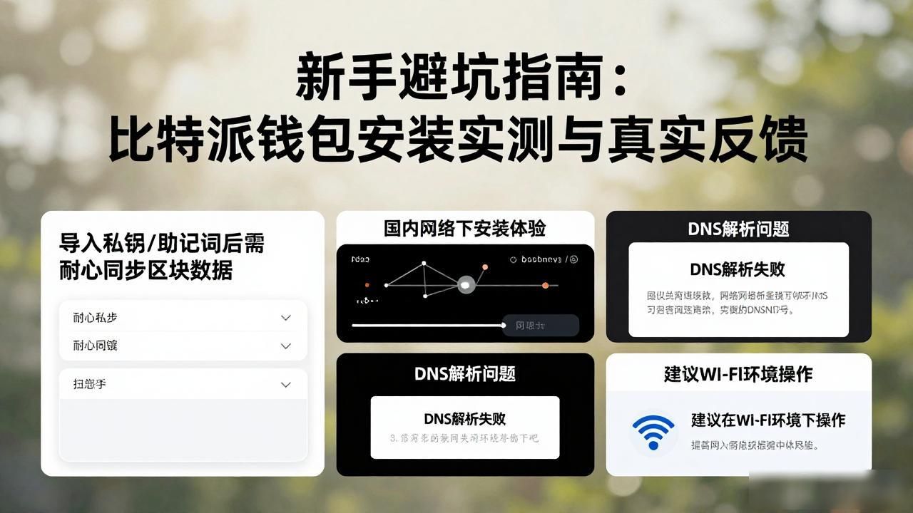 新手避坑指南：比特派钱包安装实测与真实反馈