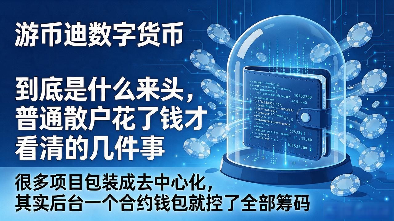 游币迪数字货币到底是什么来头，普通散户花了钱才看清的几件事