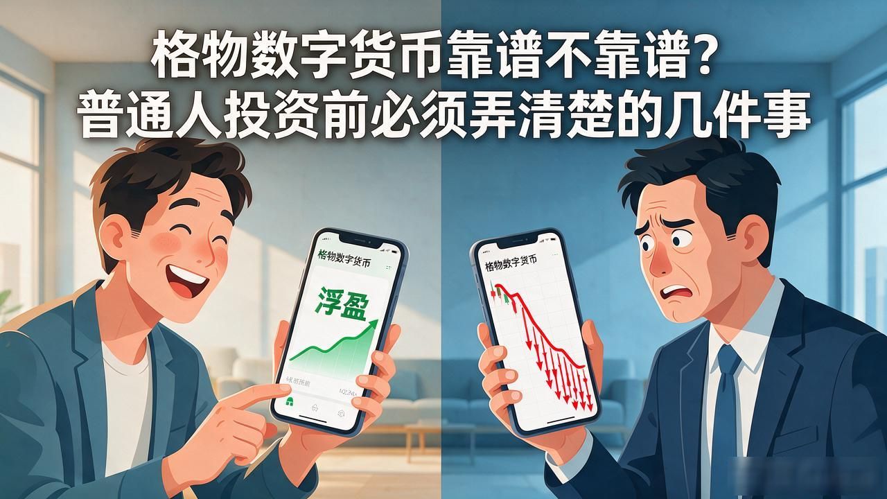 格物数字货币靠谱不靠谱？普通人投资前必须弄清楚的几件事