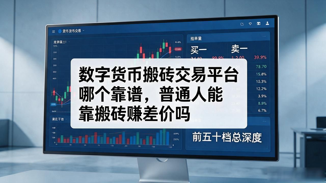 数字货币搬砖交易平台哪个靠谱，普通人能靠搬砖赚差价吗