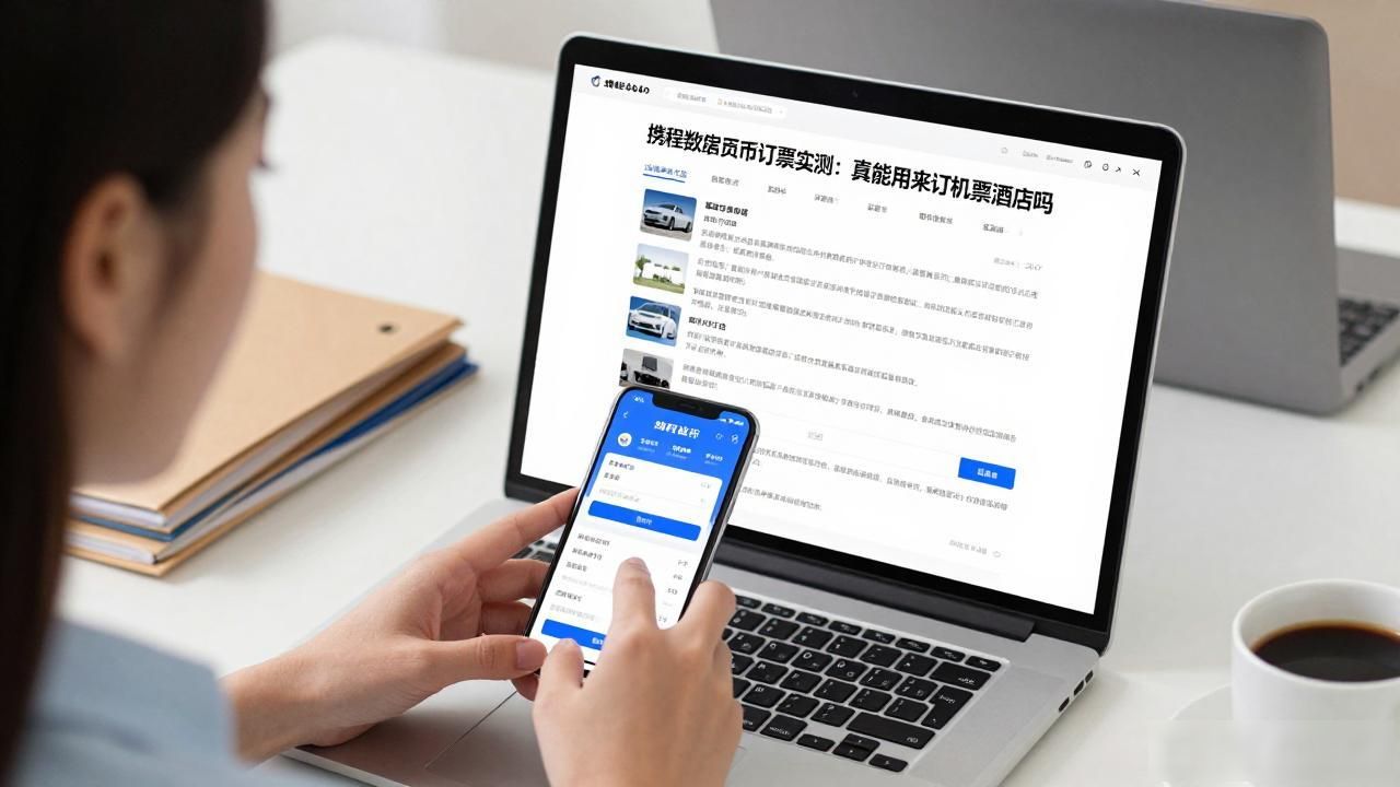 携程数字货币订票实测：真能用来订机票酒店吗