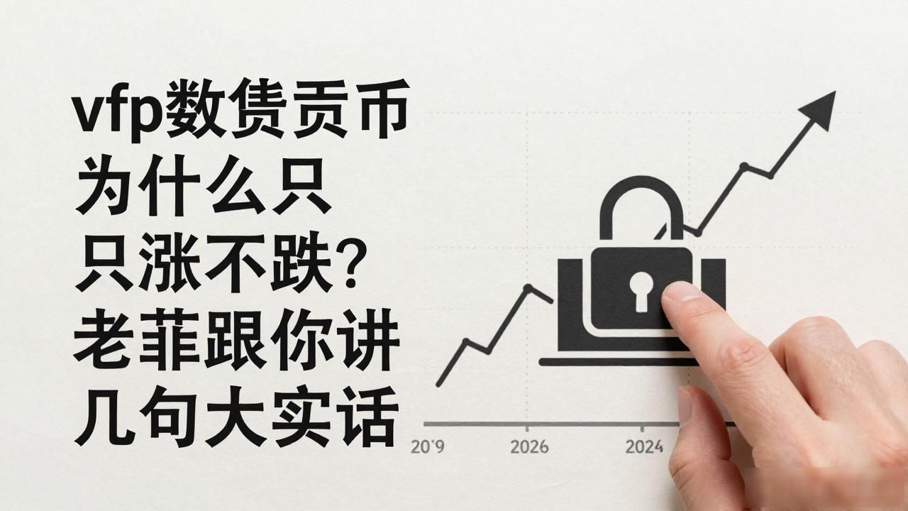 vfp数字货币为什么只涨不跌？老韭菜跟你讲几句大实话