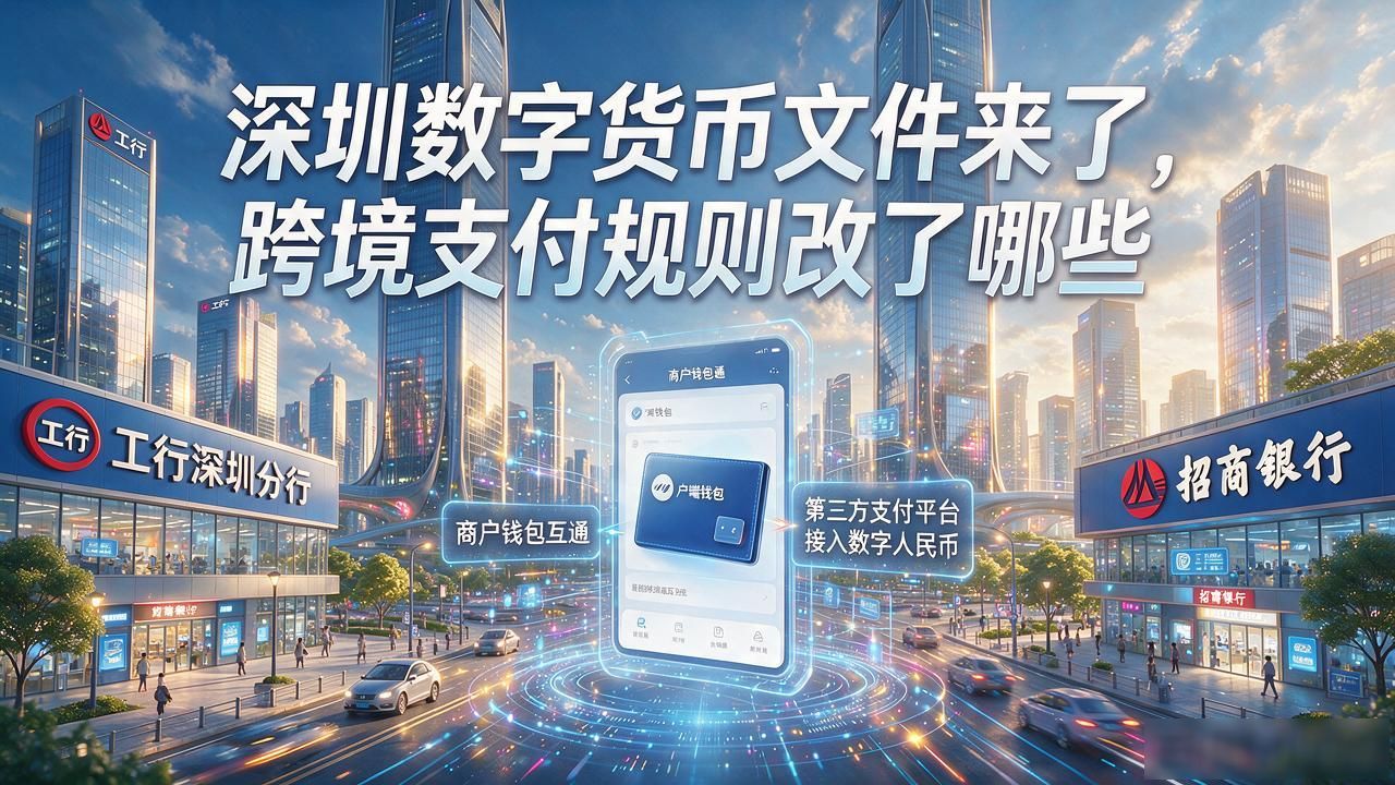 深圳数字货币文件来了，跨境支付规则改了哪些