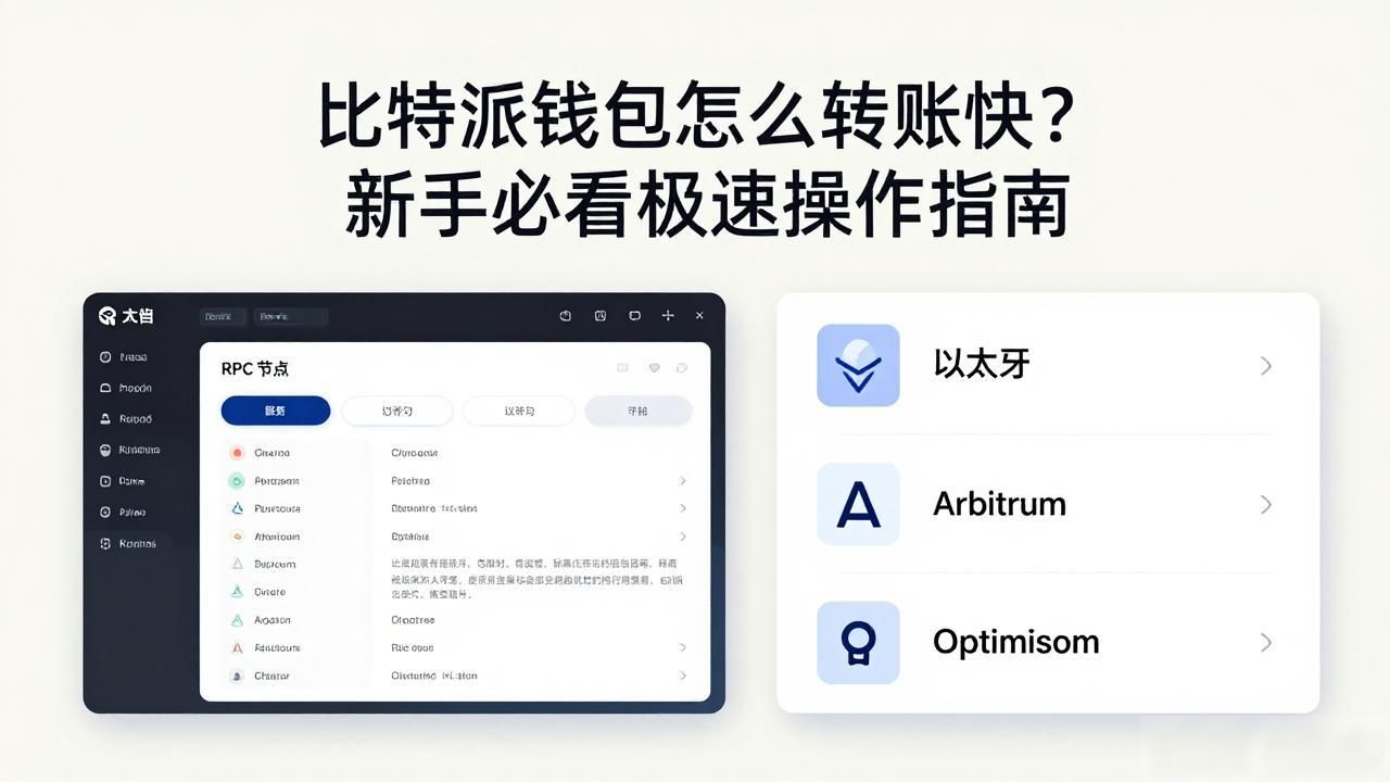 比特派钱包怎么转账快？新手必看极速操作指南