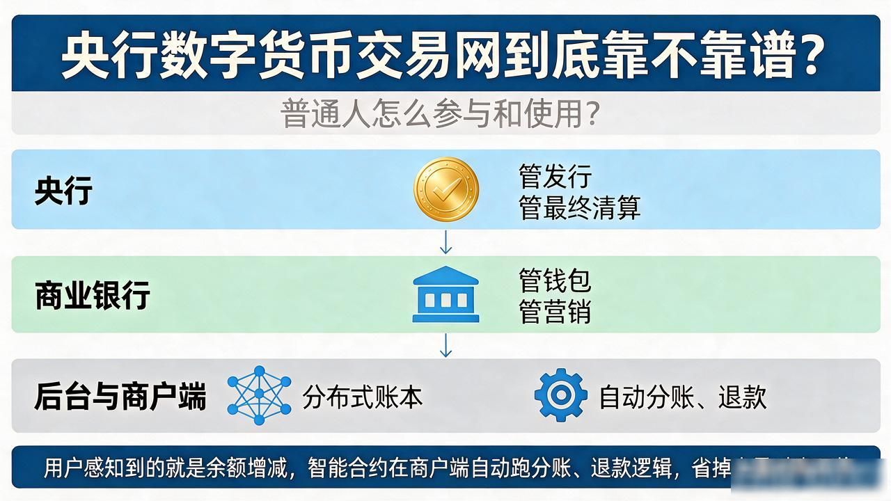 央行数字货币交易网到底靠不靠谱？普通人怎么参与和使用？