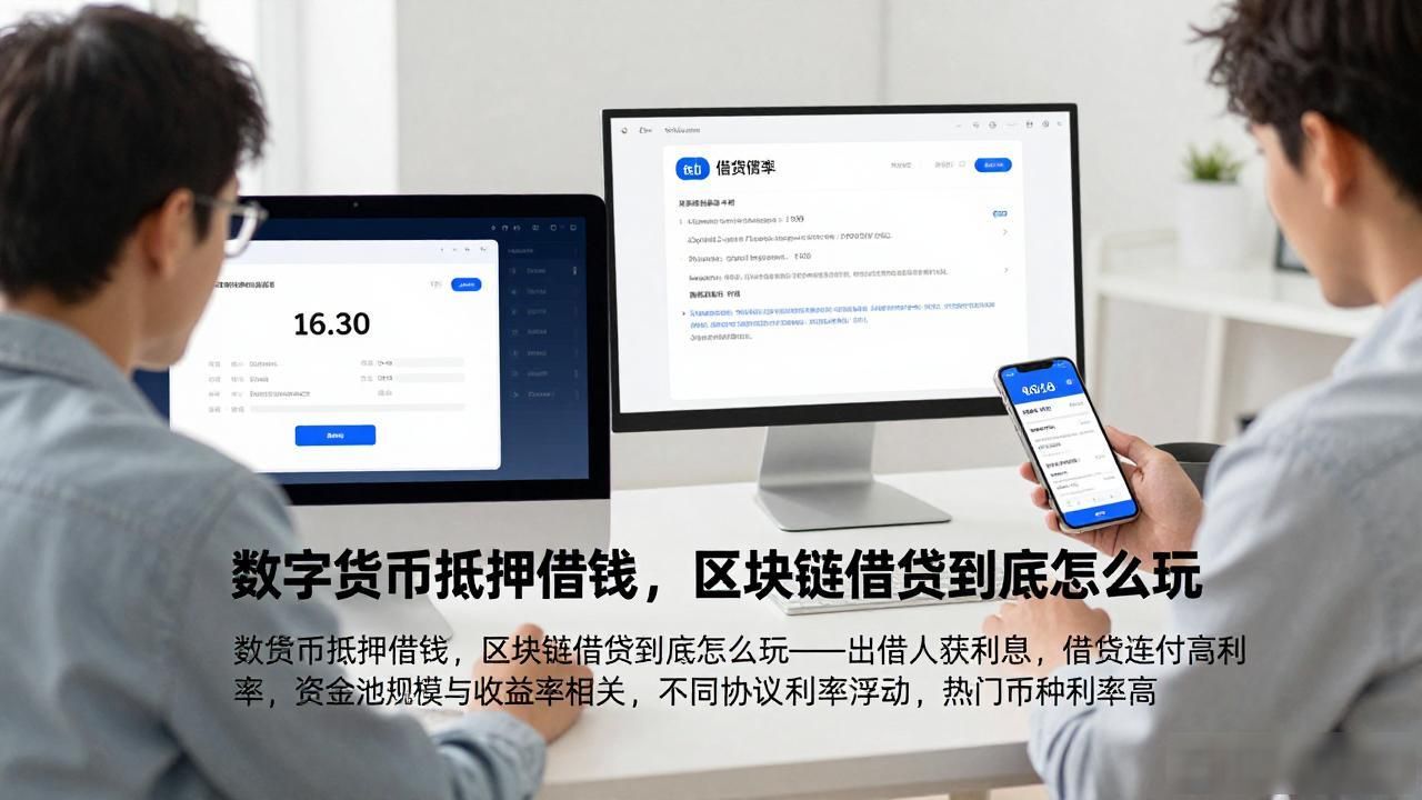数字货币抵押借钱，区块链借贷到底怎么玩