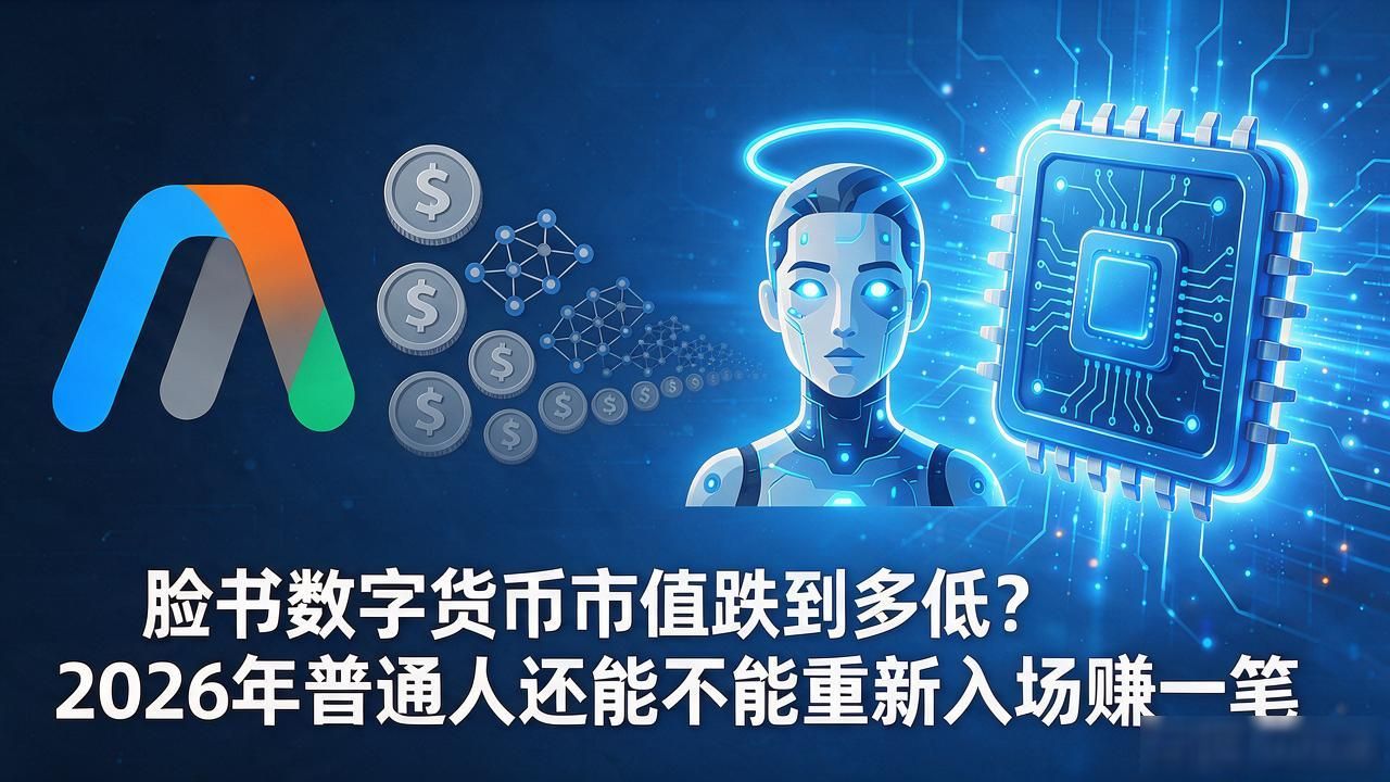 脸书数字货币市值跌到多低？2026年普通人还能不能重新入场赚一笔