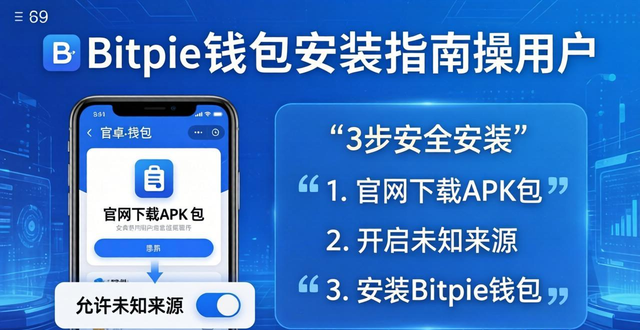 Bitpie钱包官方下载安装指南：3步避开陷阱，安全使用