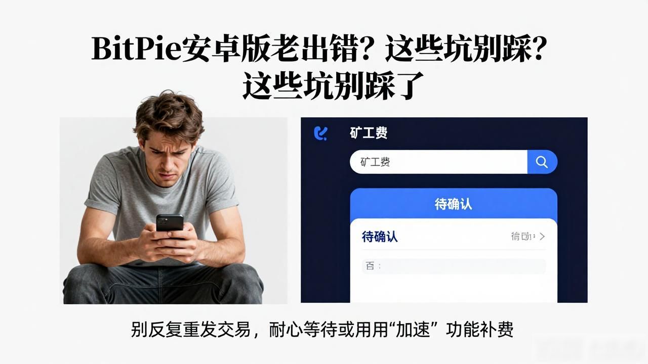BitPie安卓版老出错？这些坑别踩了