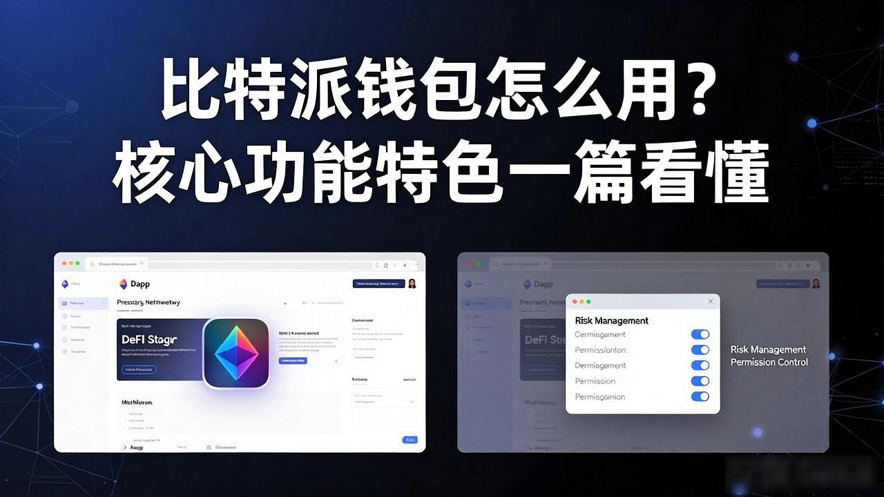 比特派钱包怎么用？核心功能特色一篇看懂